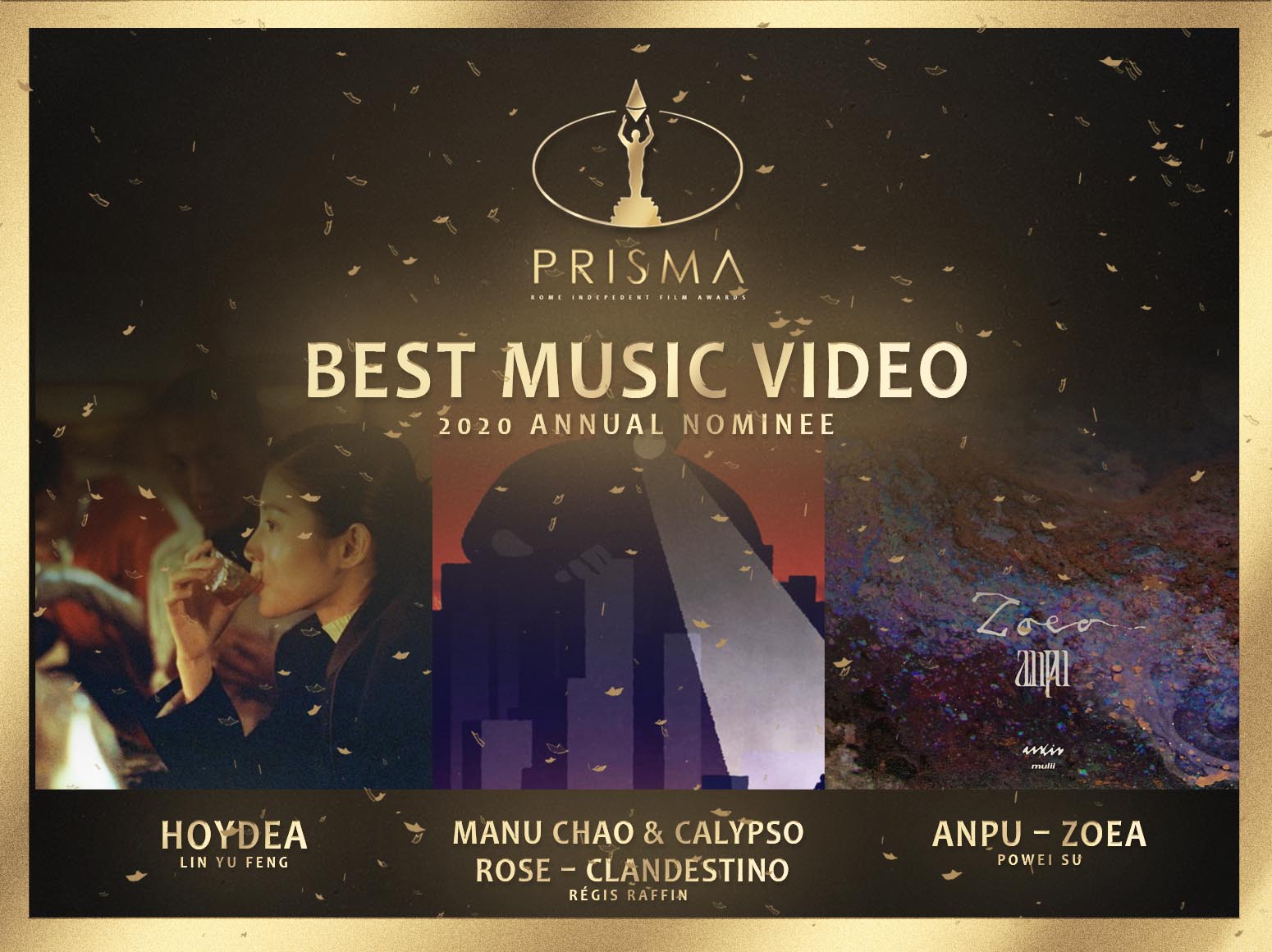 Prisma Annual 2019 2020 Nominees Rome Prisma Independent Film Awards